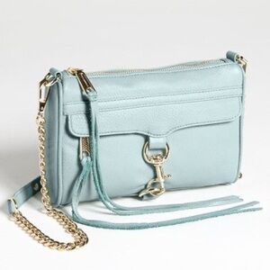 Rebecca Minkoff Mini Mac Convertible Crossbody Bag Mint